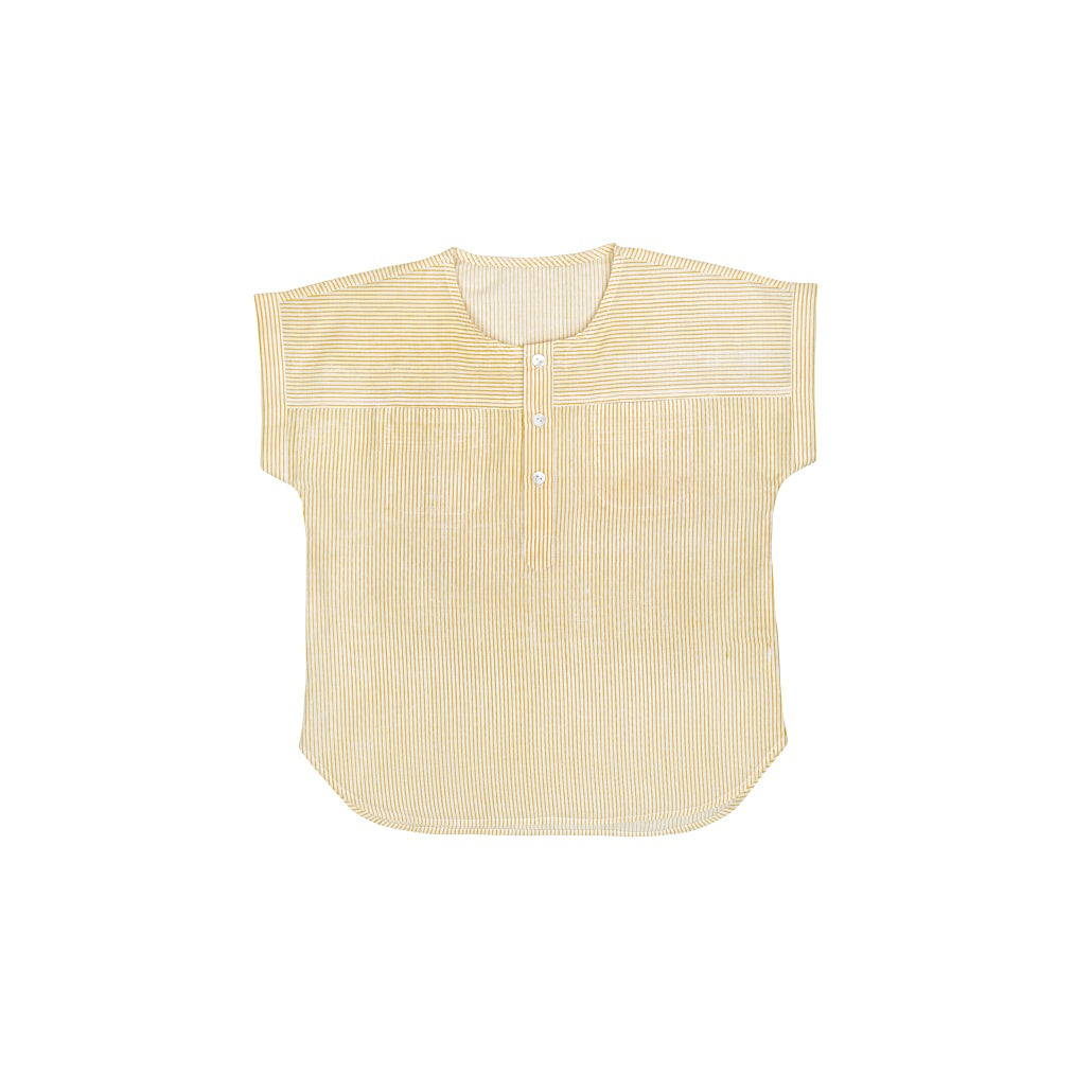 Keti Keta Naples Yellow Stripe Eole Shirt