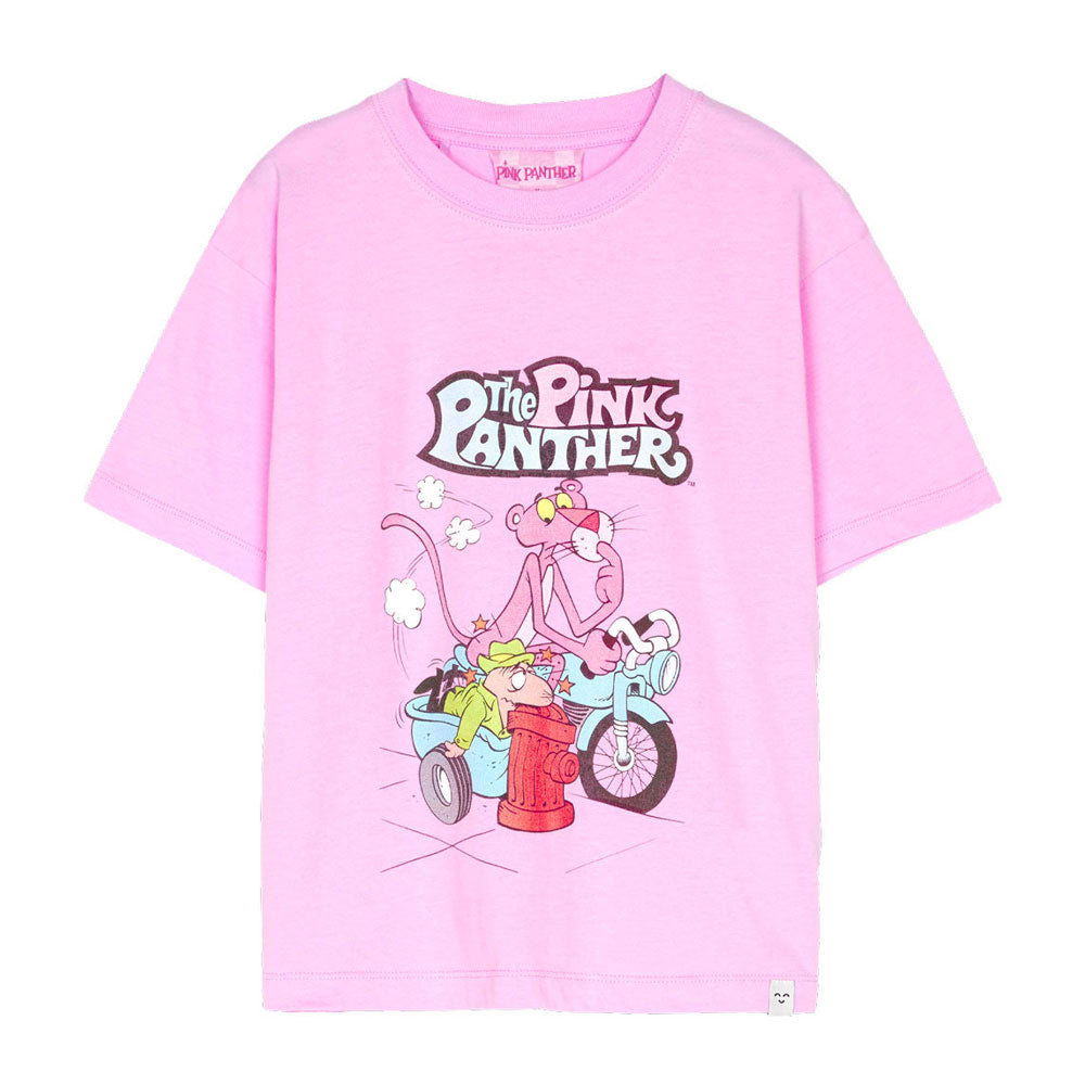 Finger in the Nose King Pink Motorbike Short Sleeve T-Shirt