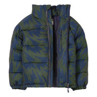 Finger in the Nose Dark Khaki Flash Padded Jacket