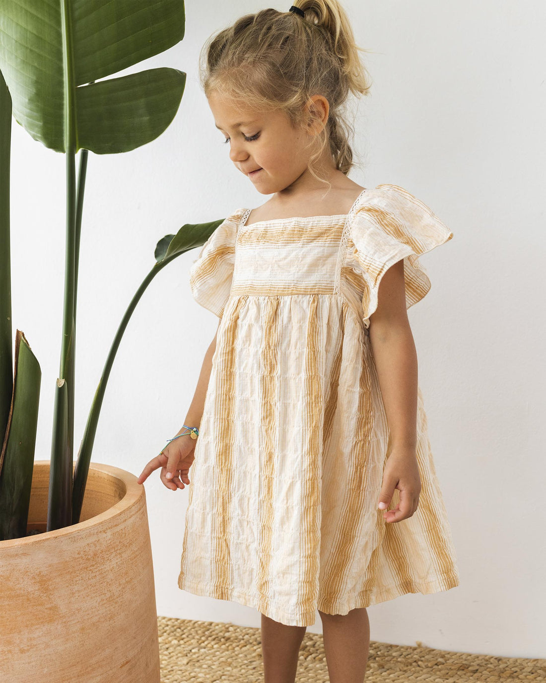 Buho Fancy Stripes USA Dress