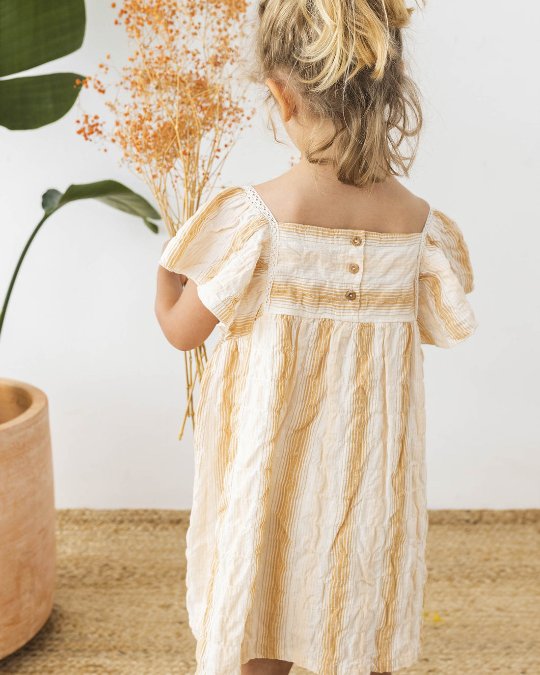Buho Fancy Stripes USA Dress