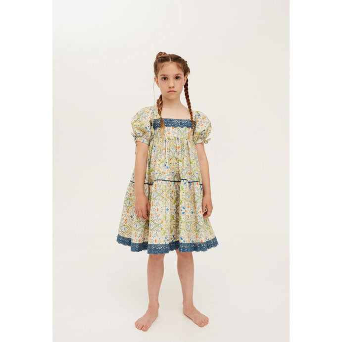 The Middle Daughter Arts and Crafts Floral Know Full Well Dress