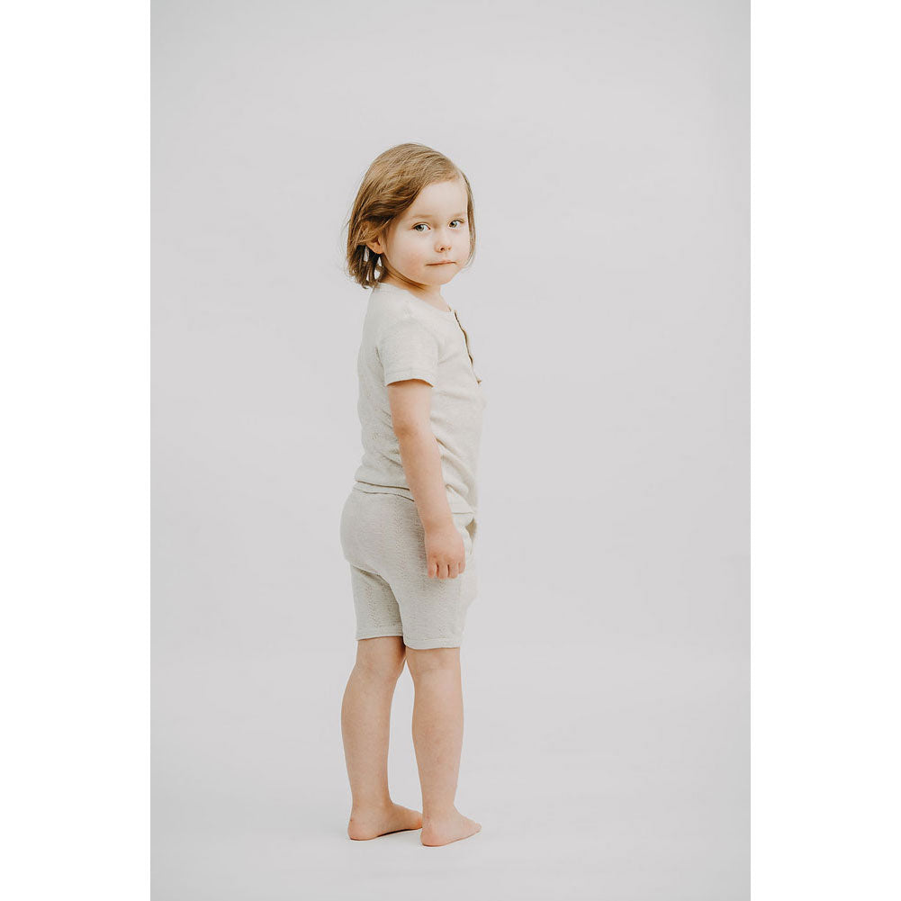 Lovedbaby Stone Pointelle Shorts