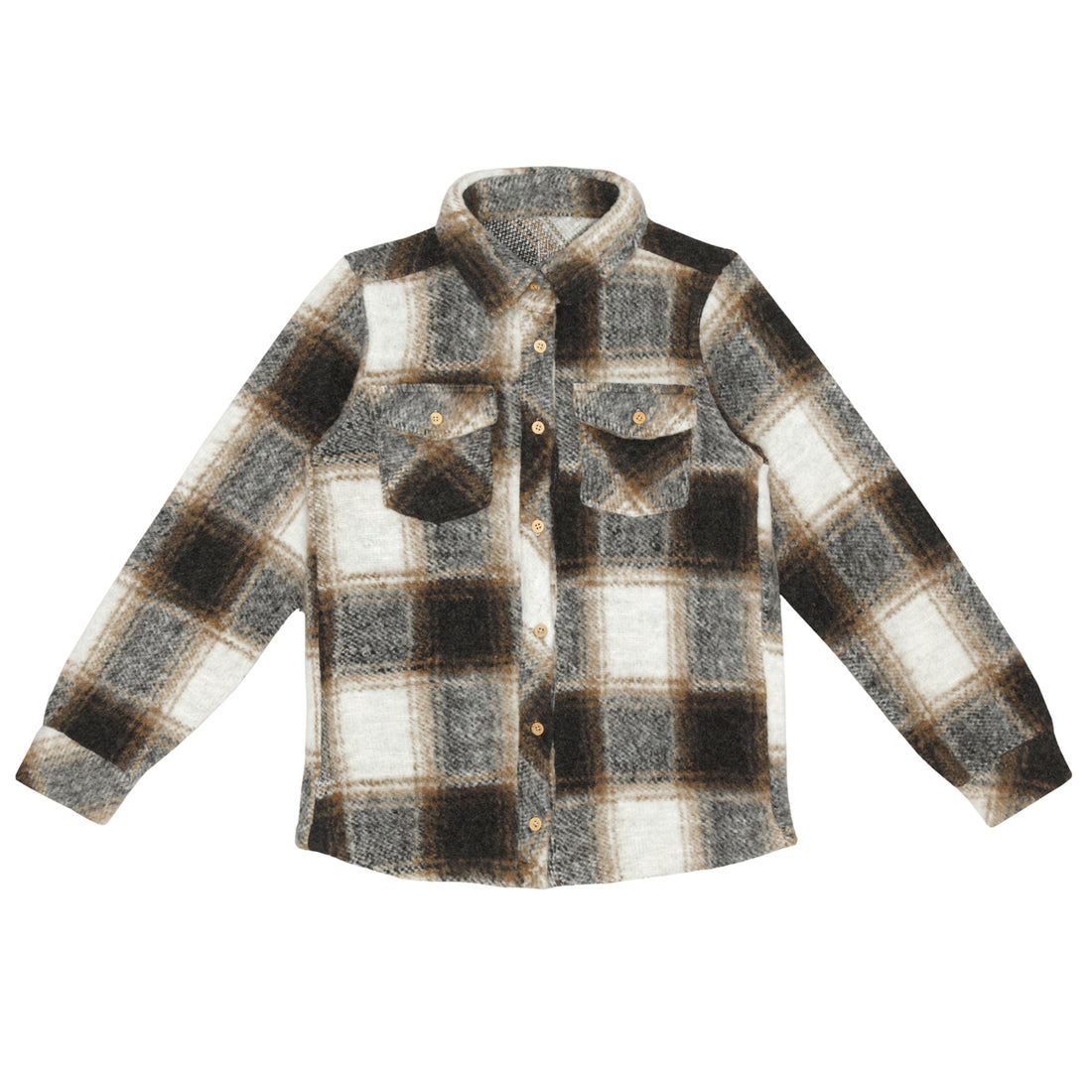 Little Hedonist Flanel Jacquard Kris Overshirt