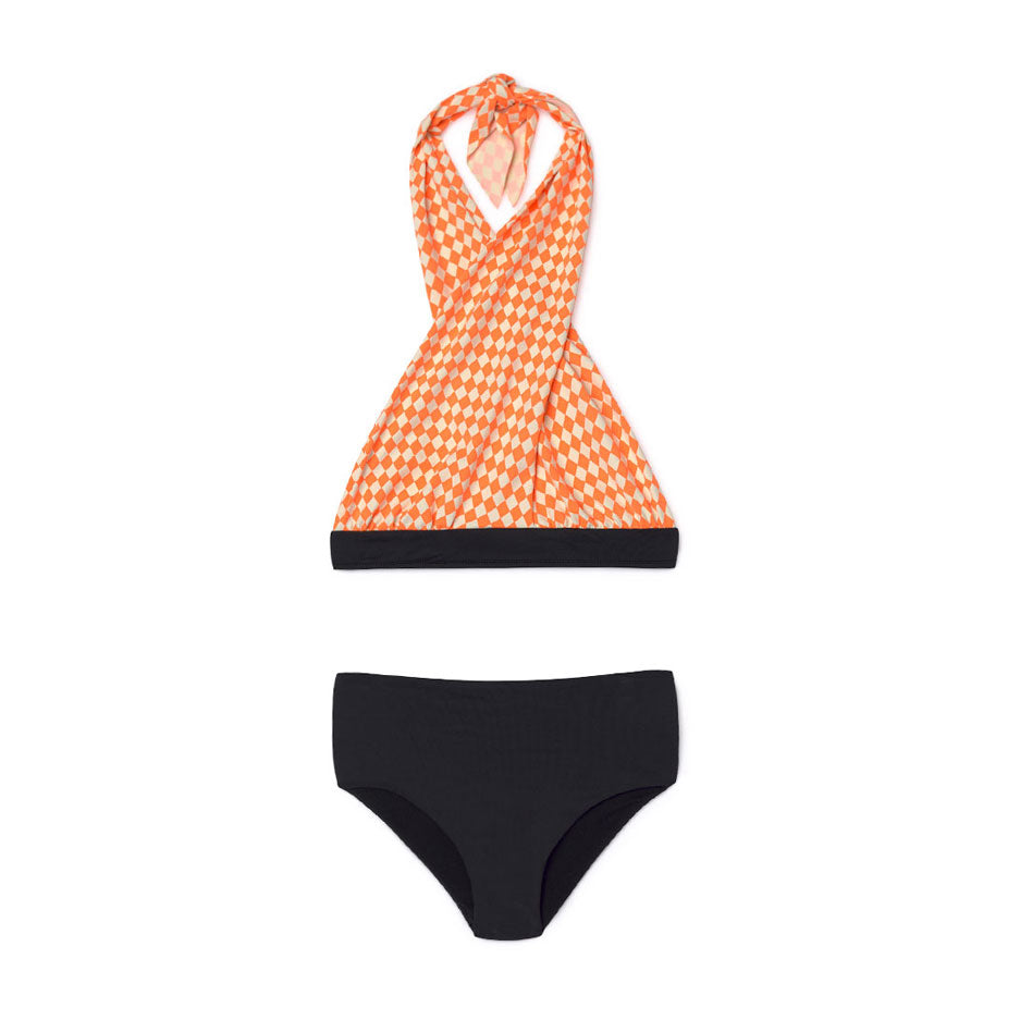 Little Creative Factory Neon Tiny Diamond Wrap Bikini