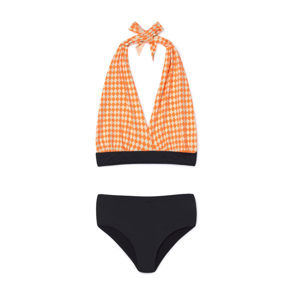Little Creative Factory Neon Tiny Diamond Wrap Bikini