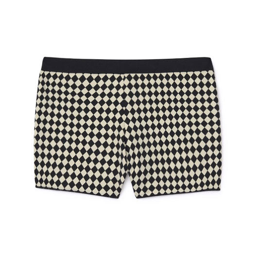 Little Creative Factory Black Tiny Diamond Bathing Shorts