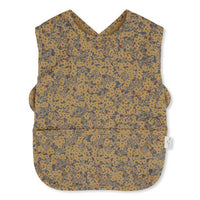 Konges Slojd Winter Leaves Mustard Comea Big Bib