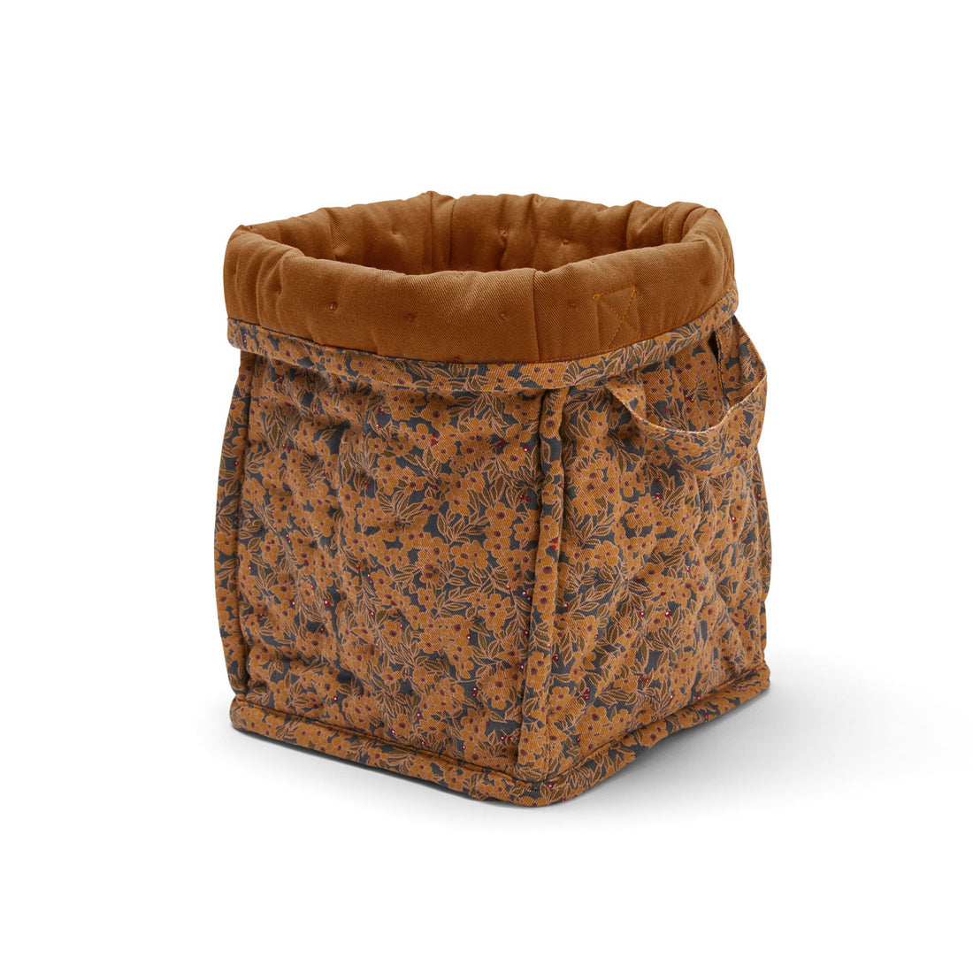 Konges Slojd Winter Leaves Mustard Big Quilted Box