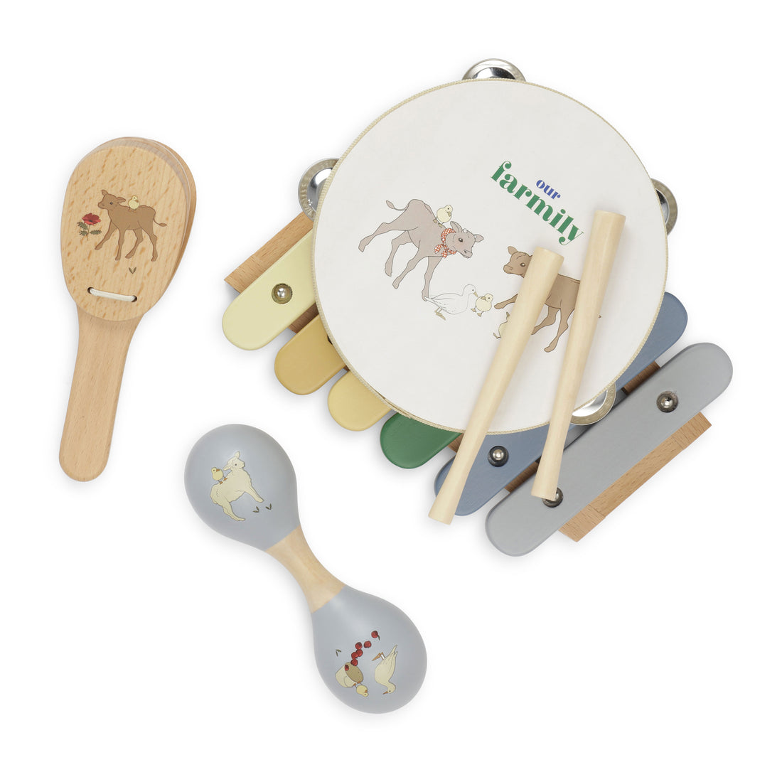 Konges Slojd Farmily Music Set