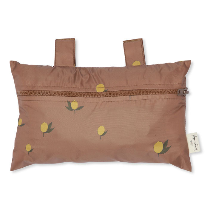 Konges Slojd  Lemon Brown Tuba Pram Cover