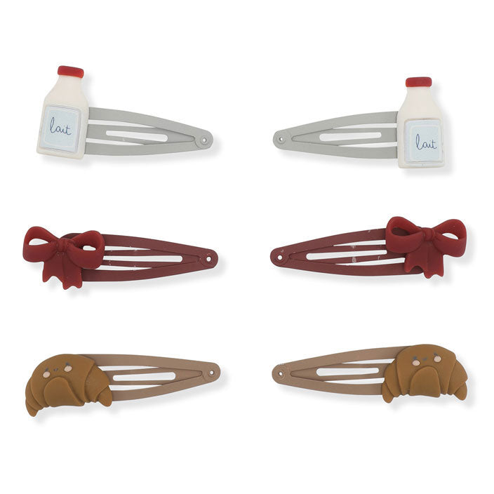 Konges Slojd Bon Appetit 3 Pack Hair Clips