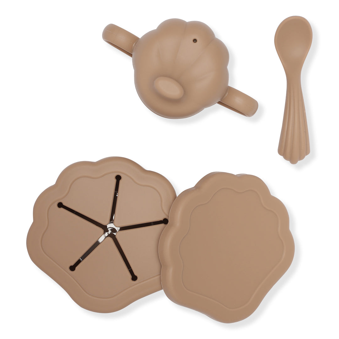 Konges Slojd Bark Silicone Clam Set