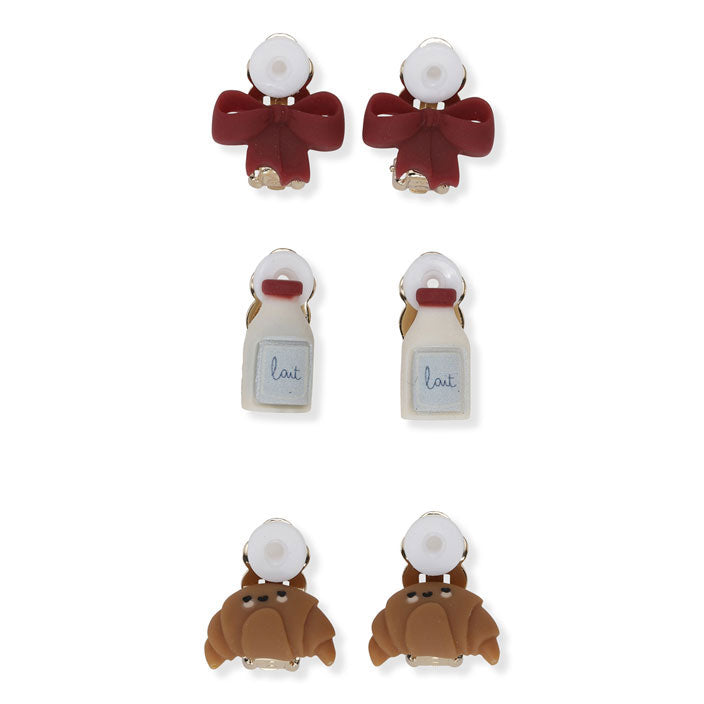 Konges Slojd Bon Appetit 3 Pack Ear Clips