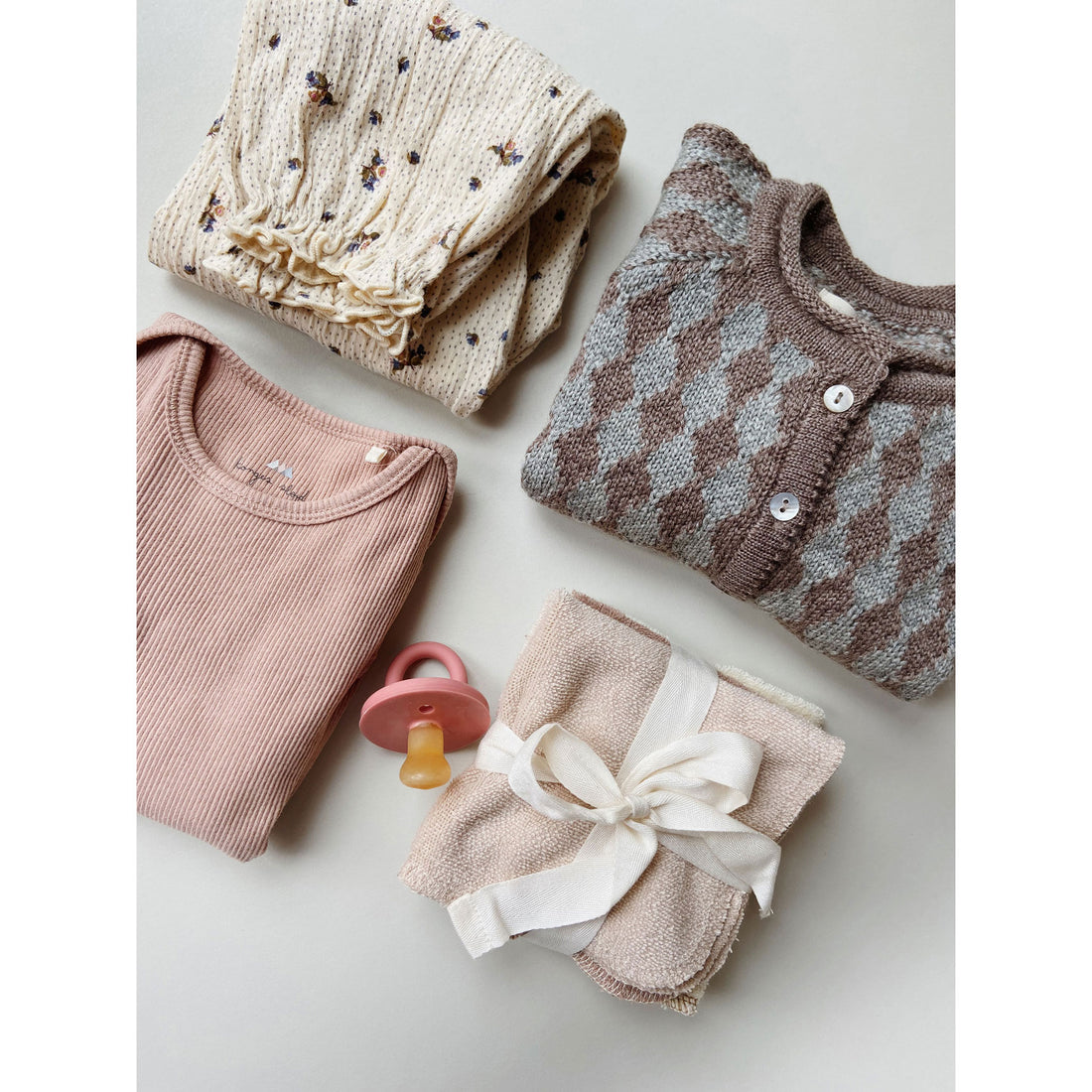 Konges Slojd  Earthy Shades 3 Pack Terry Wash Cloths