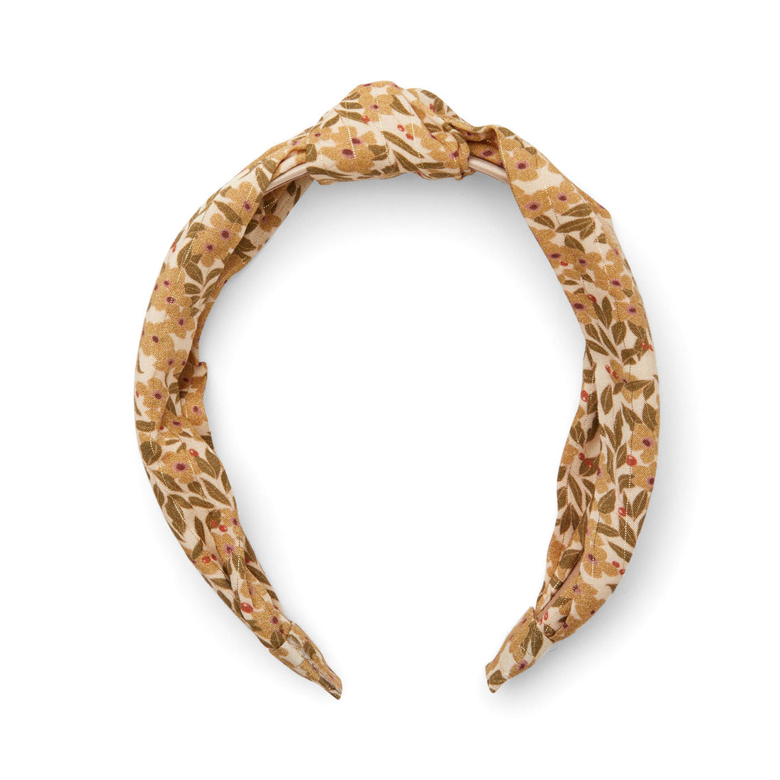 Konges Slojd Winter Leaves Mustard Hairbrace Thick