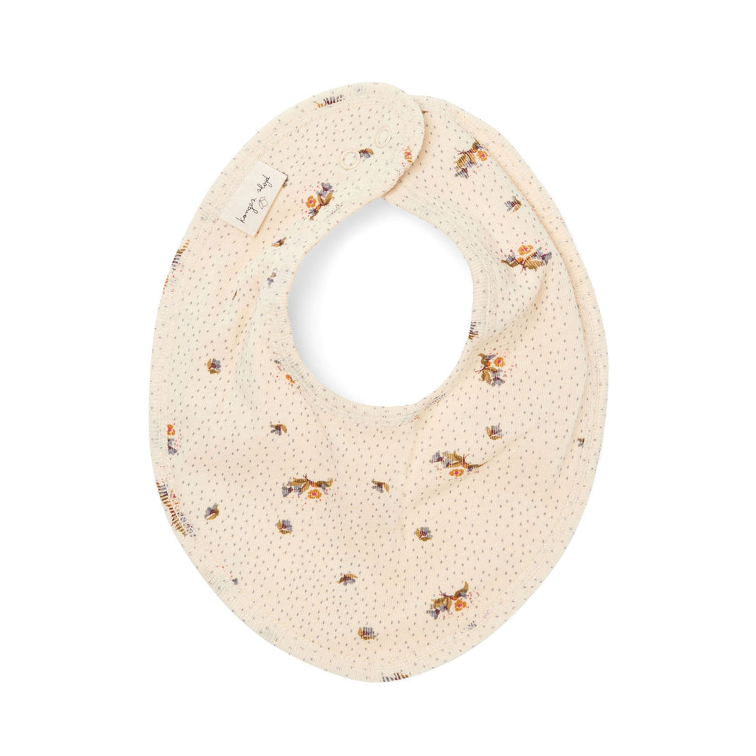 Konges Slojd  Flower Bouquet New Born Bib