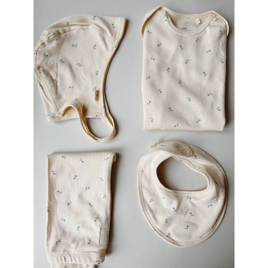 Konges Slojd  Petit Bisou Blue New Born Bib