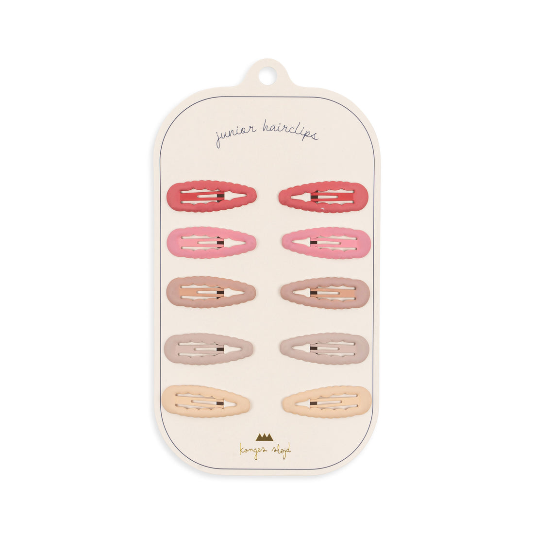 Konges Slojd Rose 10-Pack Mini Hair Clips Drop