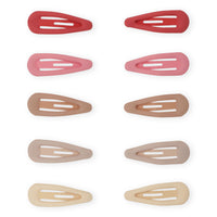 Konges Slojd Rose 10-Pack Mini Hair Clips Drop