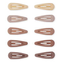 Konges Slojd Rouge Pack 10-Pack Mini Hair Clips Drop