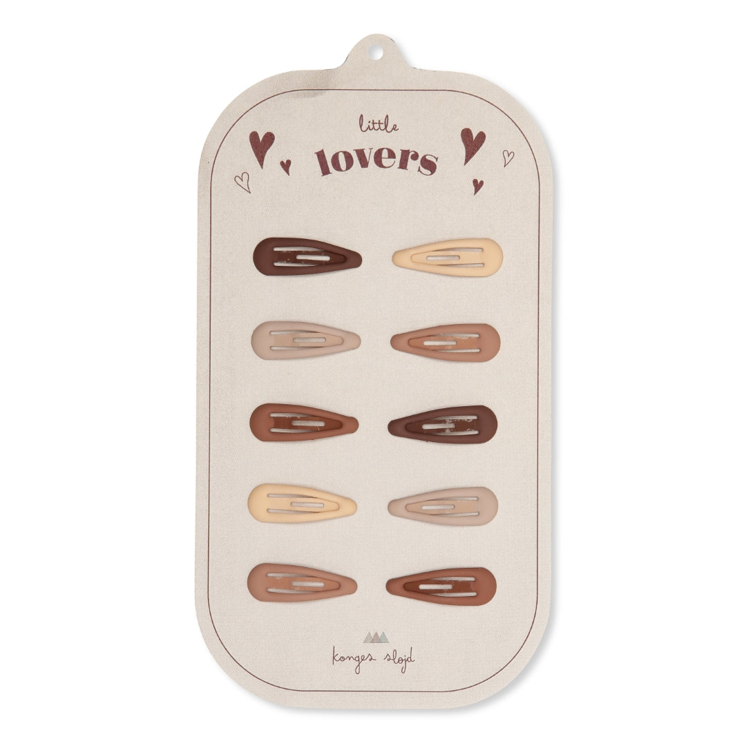 Konges Slojd  Rosie Shades 10-Pack Drop Baby Hair Clips