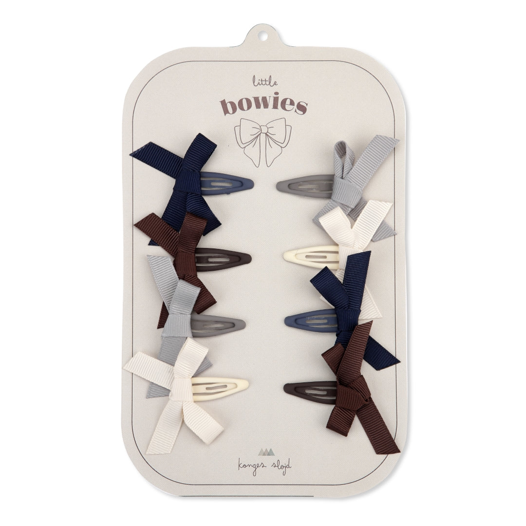 Konges Slojd  Harlequin 8-Pack Bow Hair Clips