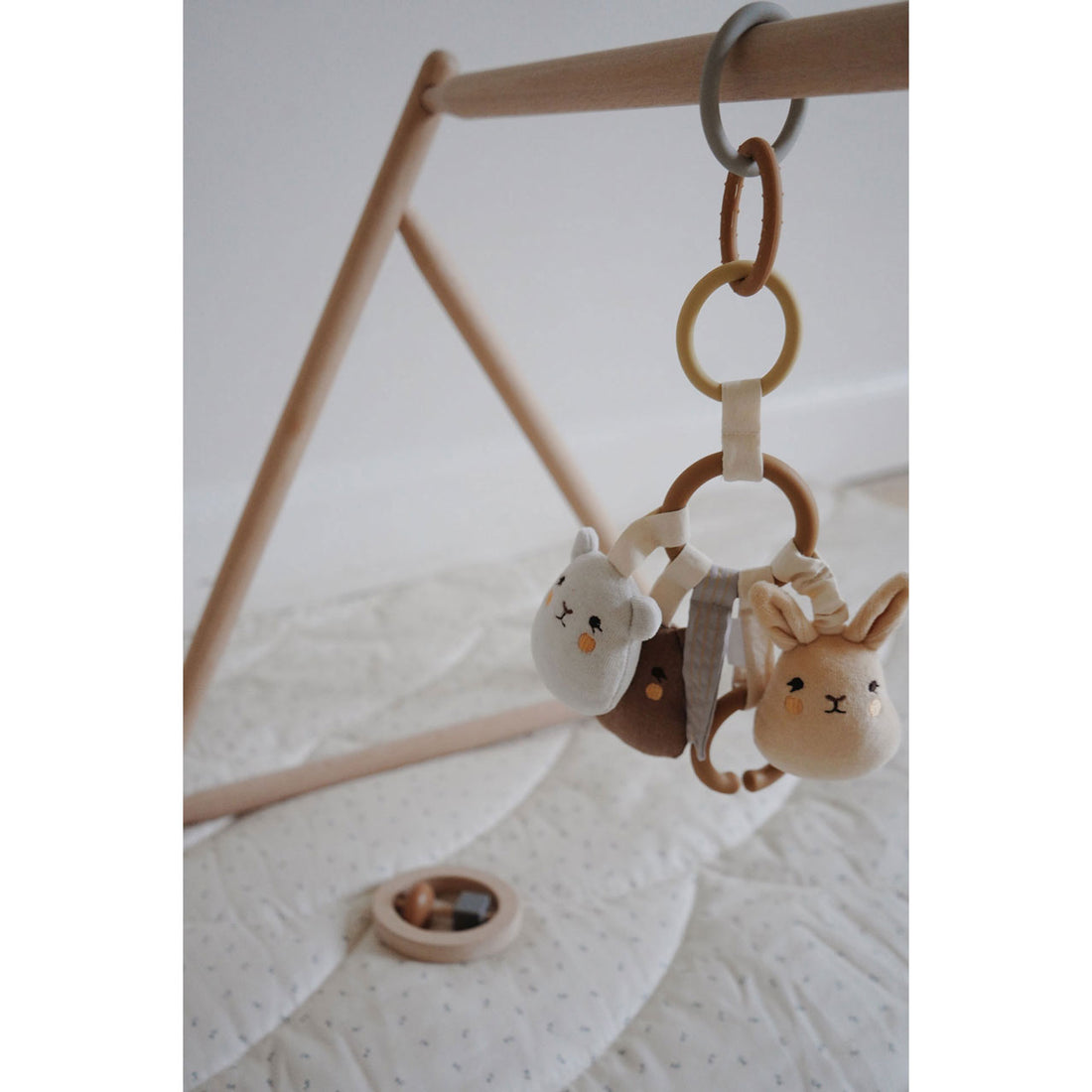 Konges Slojd Light Blue Activity Rings Tiny Friends