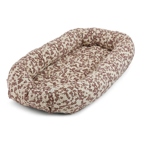 Konges Slojd Winter Leaves Dark Red Baby Nest New