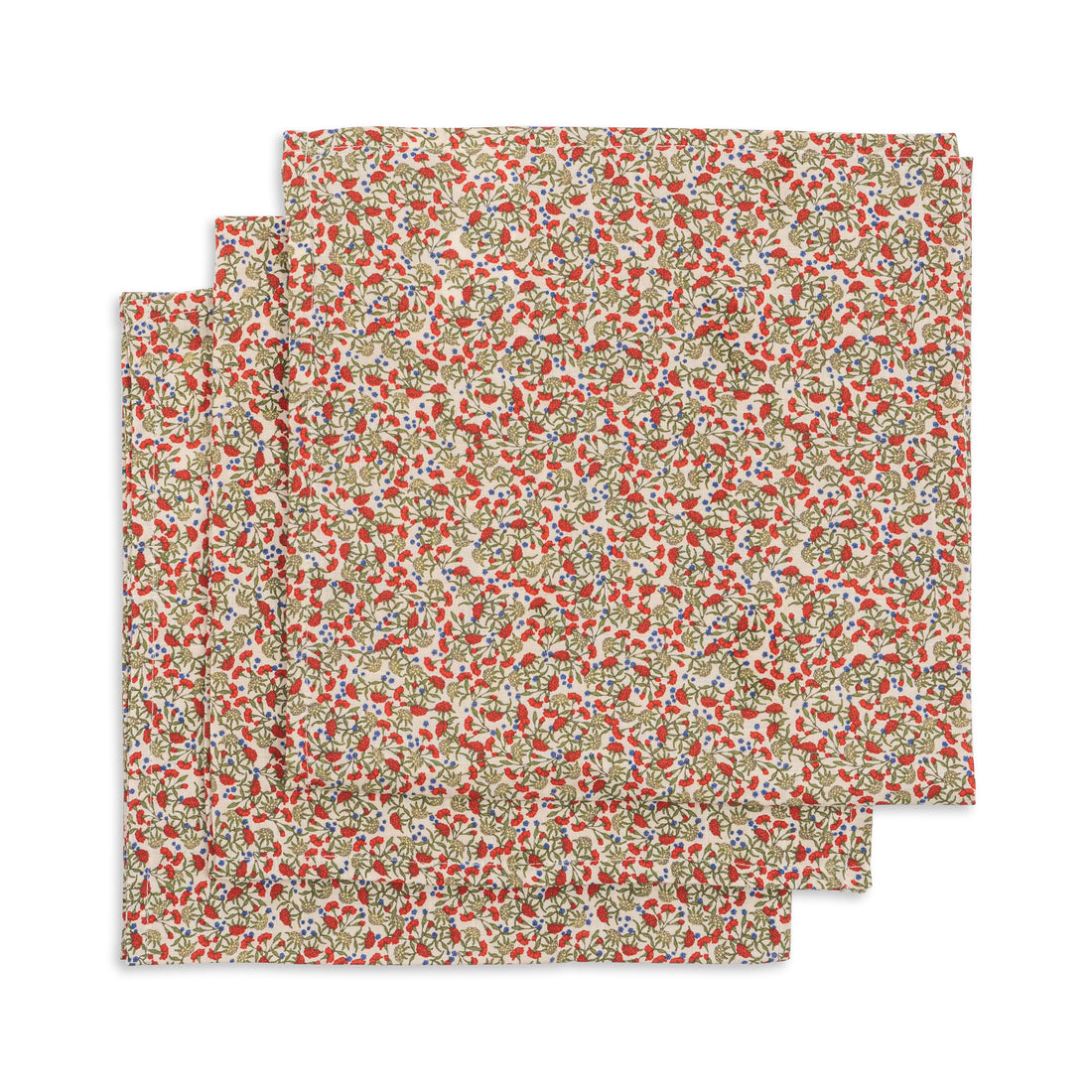 Konges Slojd Carnations 3 Pack Muslin Cloth Gots