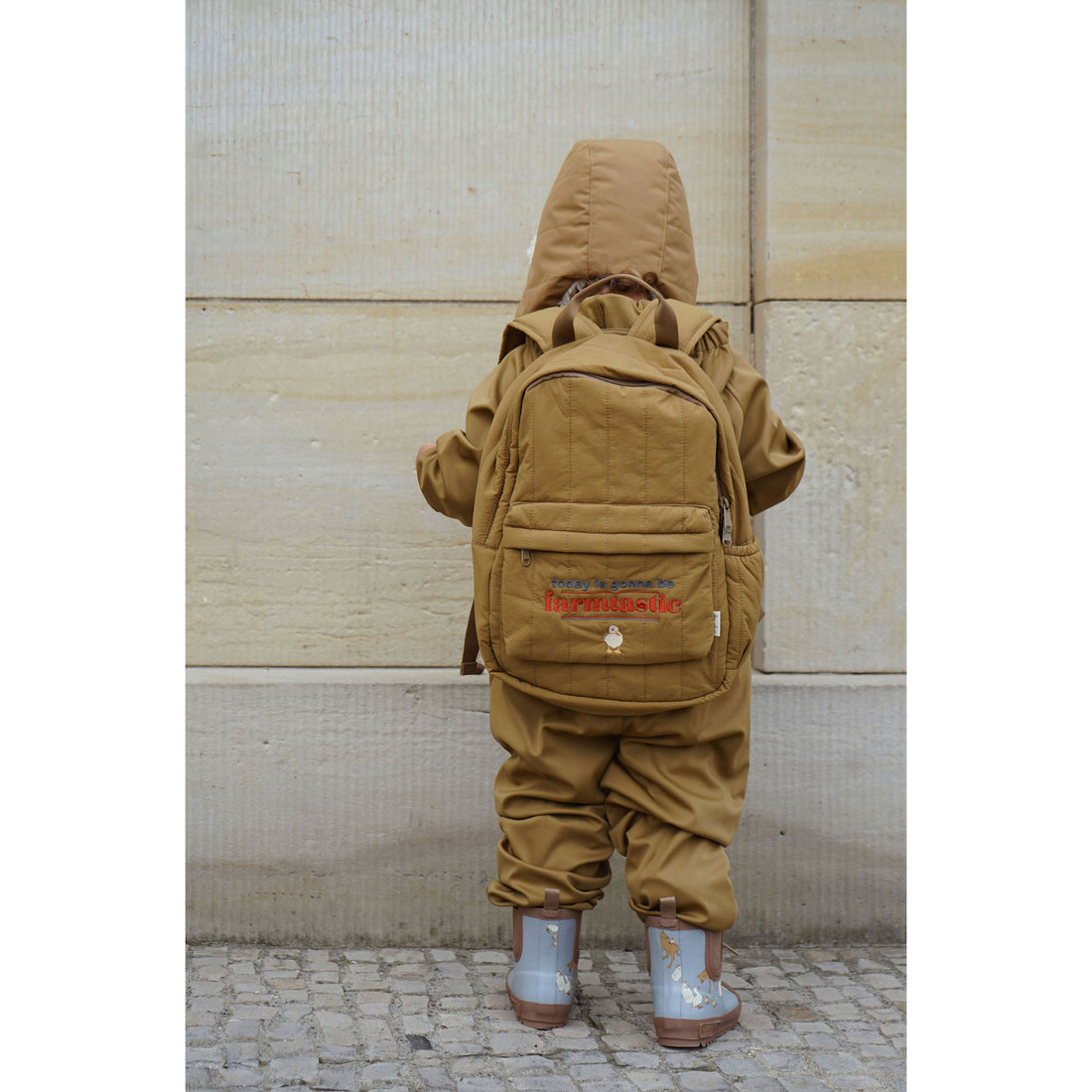 Konges Slojd Dull Gold Storm Quiltet Backpack Junior