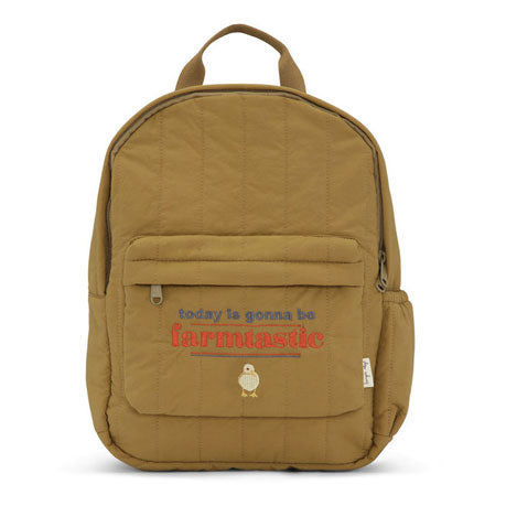 Konges Slojd Dull Gold Storm Quiltet Backpack Junior