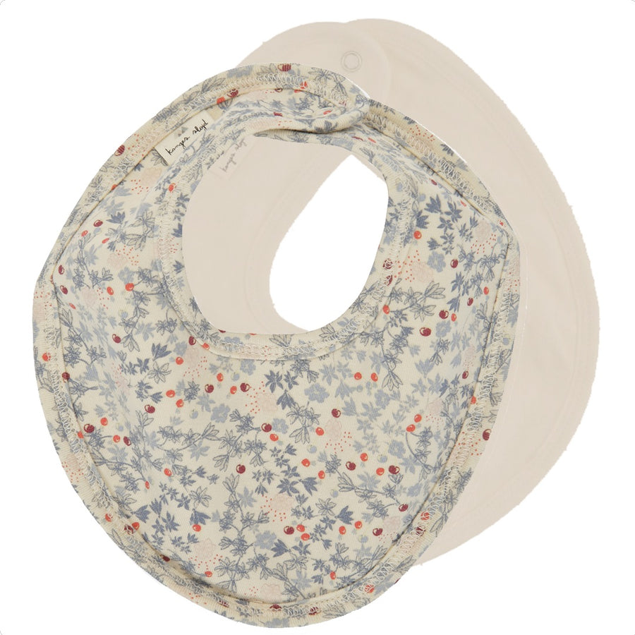 Konges Slojd Rose Hip Blue/Brazilian Sand 2 Pack Basic Bib
