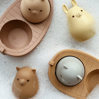 Konges Slojd Blush Silicone Boat Toys