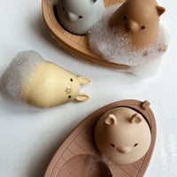 Konges Slojd Fudge Silicone Boat Toys