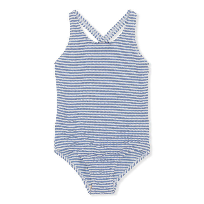 Konges Slojd Fine Stripe Crepe Basic Swimsuit