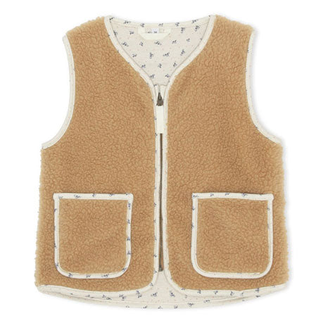 Konges Slojd Tobbaco Brown Grizz Teddy Vest