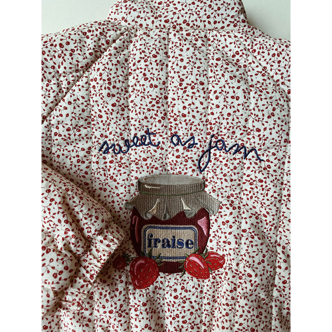 Konges Slojd Red Blossom Mist Juno Bomber Print