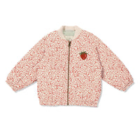 Konges Slojd Red Blossom Mist Juno Bomber Print