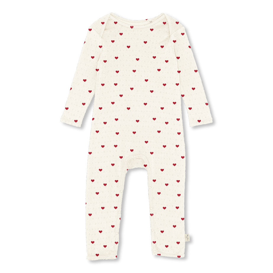 Konges Slojd Amour Rouge Minnie Onesie Gots
