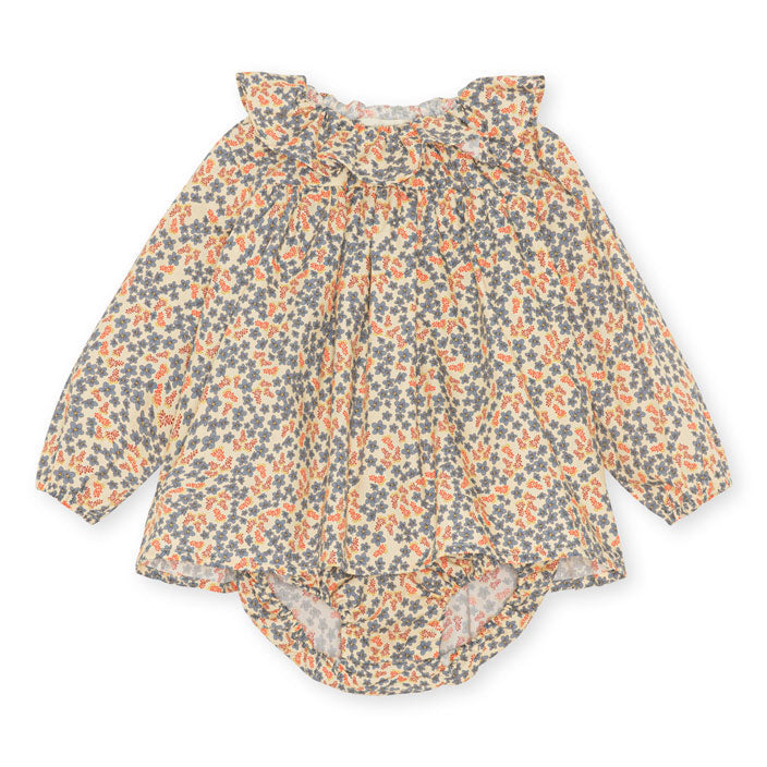 Konges Slojd Champ Bleu Camellia Romper