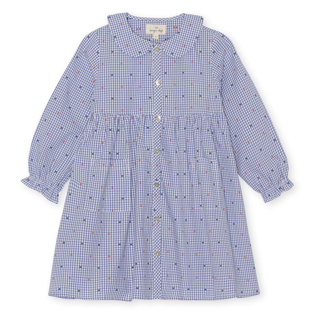 Konges Slojd Jaquard Check French Dress