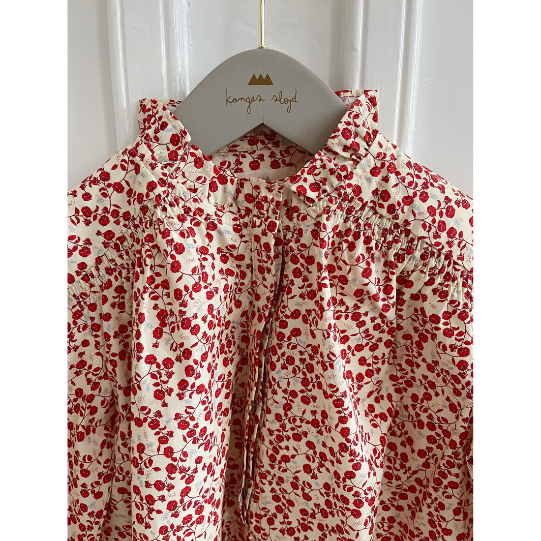 Konges Slojd Espalier Rouge Lupe Frill Dress