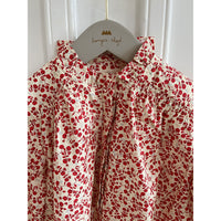 Konges Slojd Espalier Rouge Lupe Frill Dress