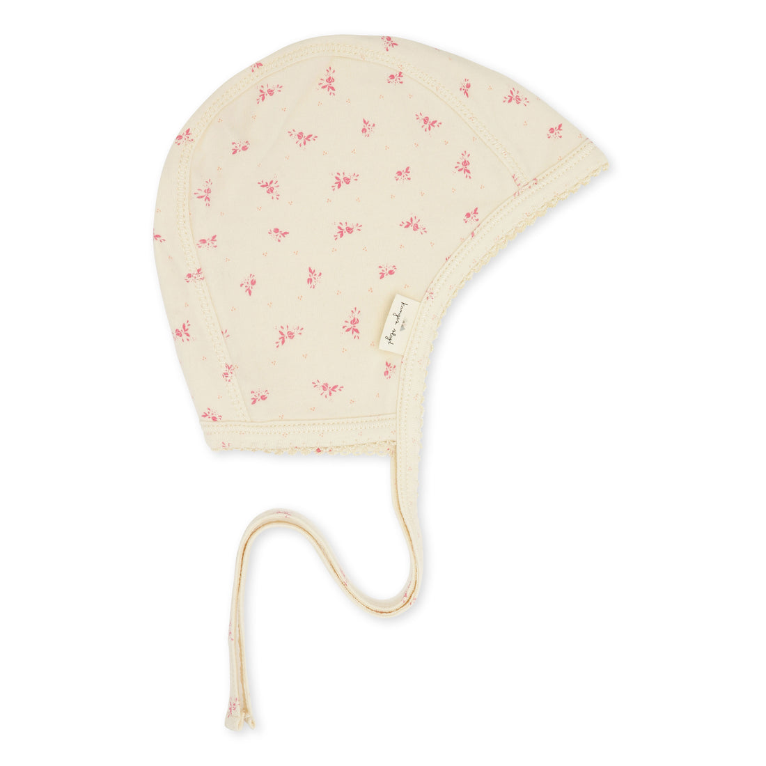 Konges Slojd Fuchsia Petales Basic Baby Helmet Gots