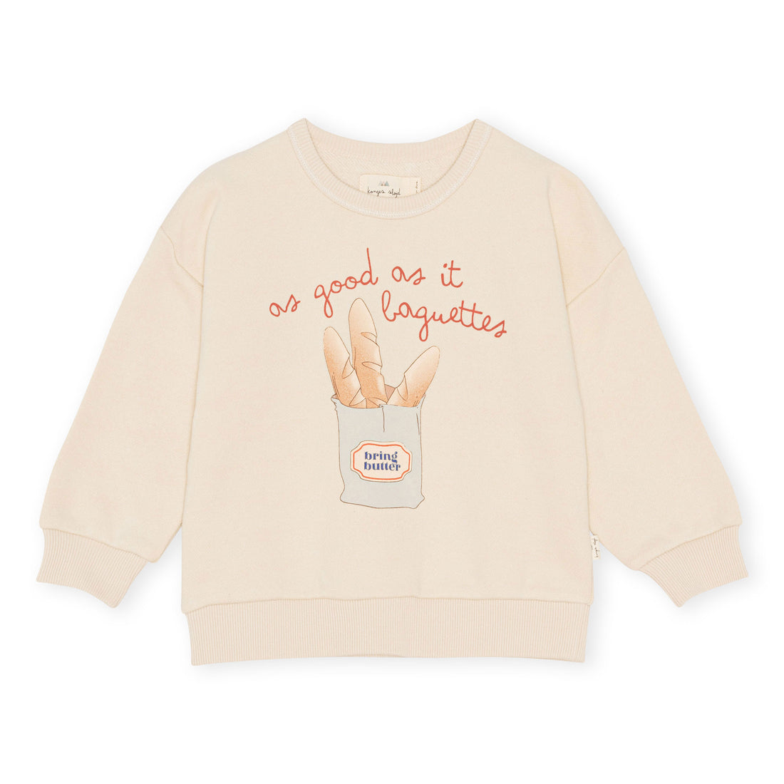 Konges Slojd Almond Milk Lou Sweatshirt