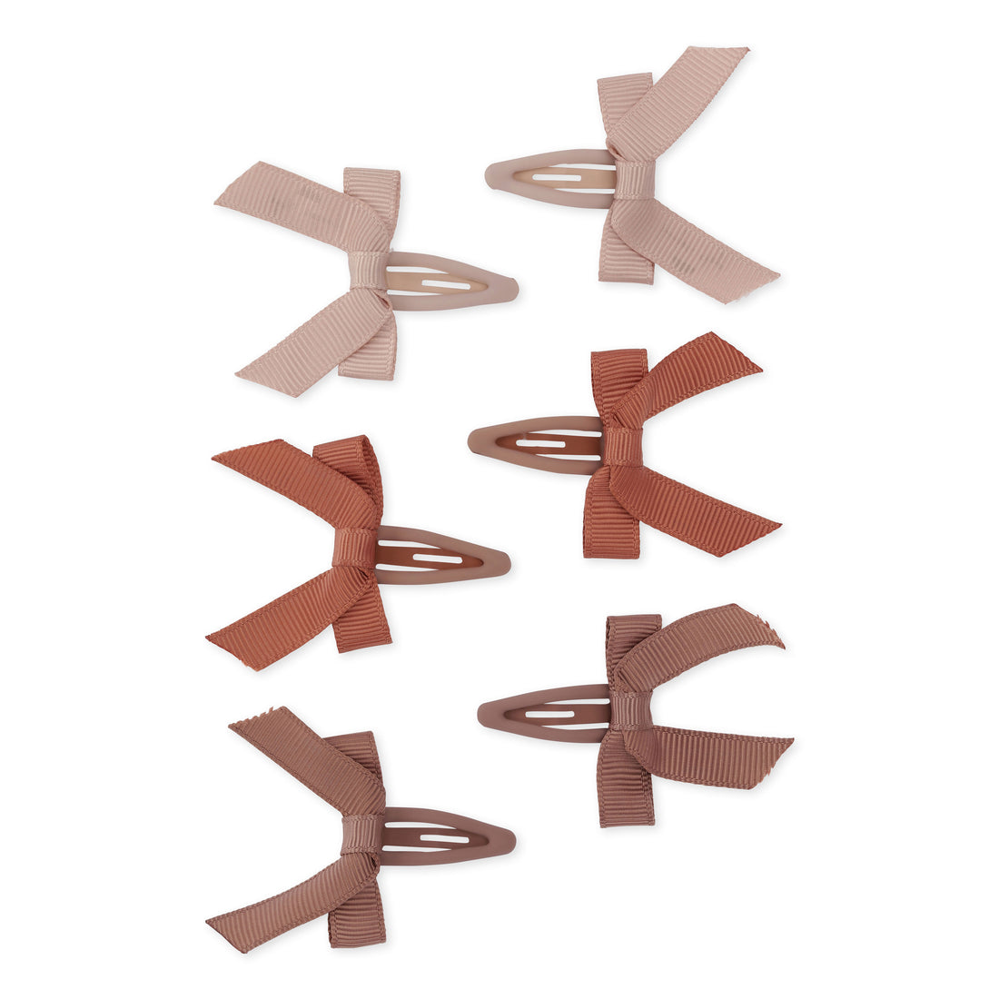 Konges Slojd Rouge Pack 6 Pack Hairclips Bow