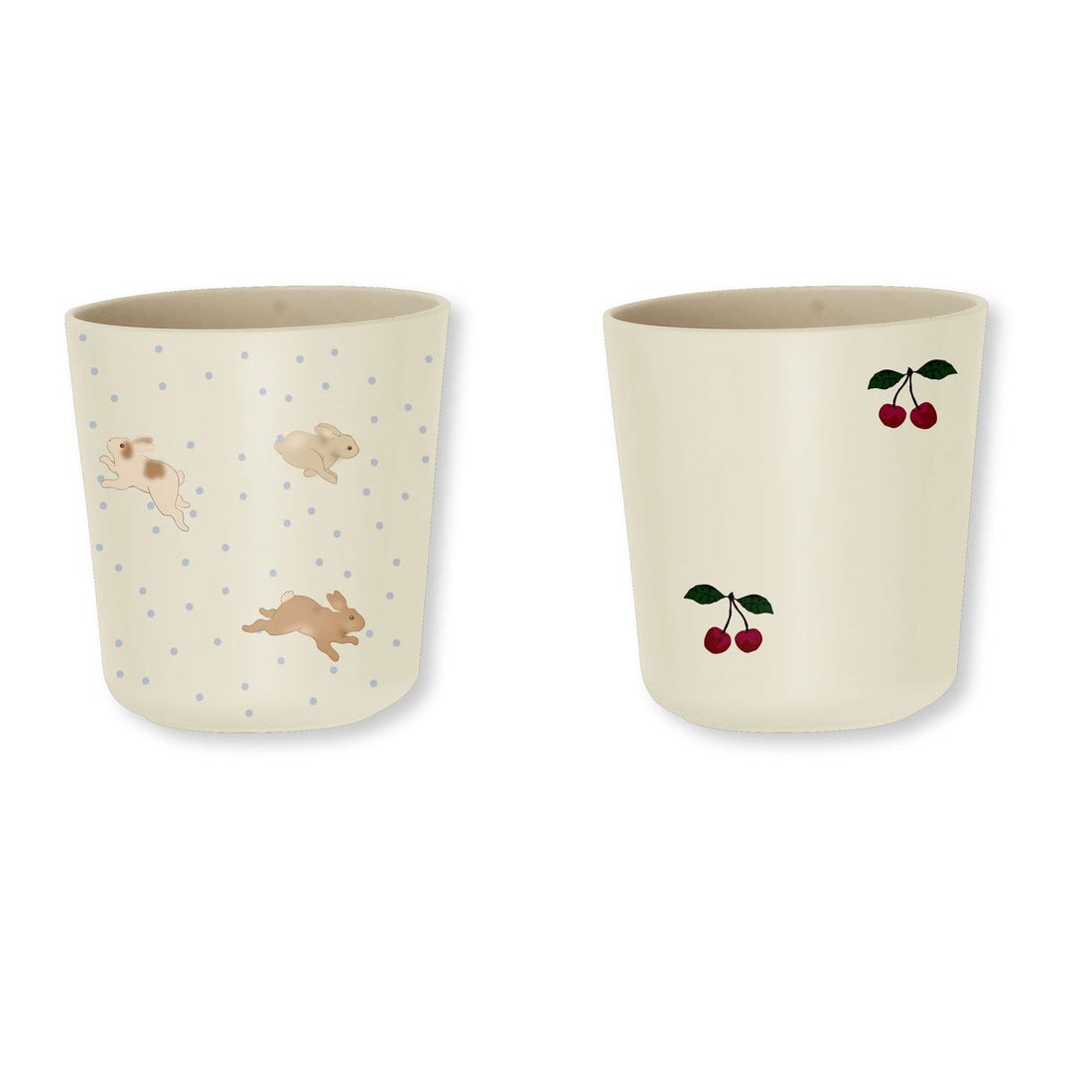 Konges Slojd Cherry/Petit Lapin 2 Pack Cup