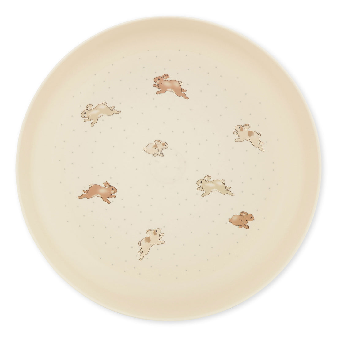 Konges Slojd Cherry/Petit Lapin 2 Pack Plate