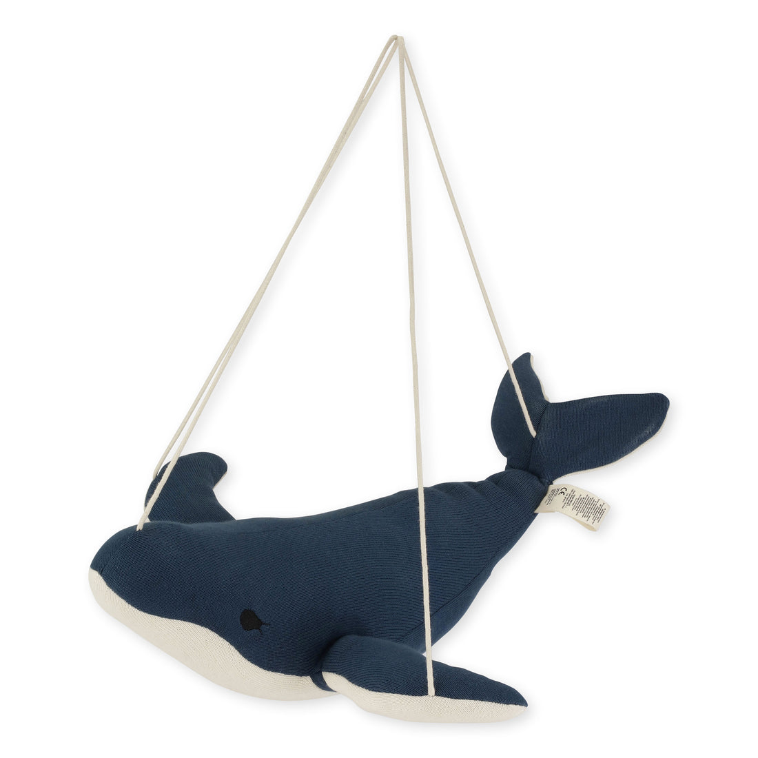 Konges Slojd Navy Whale Mobile